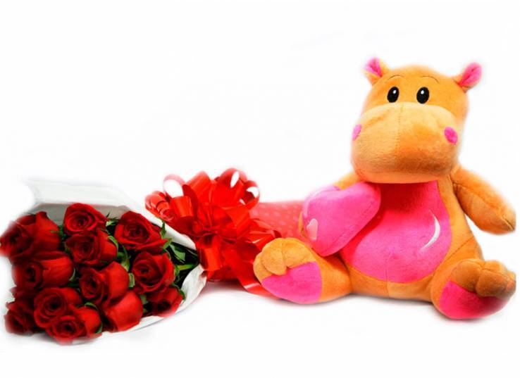 Flores y Peluche - Regalos Que Hablan